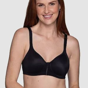 Vanity Fair Body Caress Black Full Coverage Wireless Bra 42B